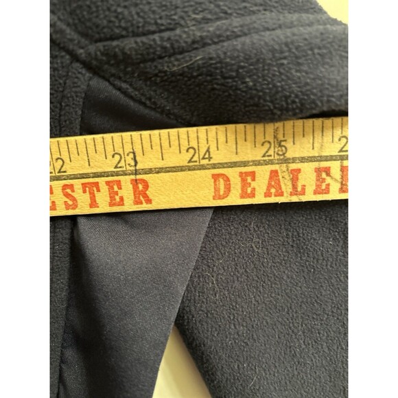 Polaris Fleece 1/4 Zip Jacket Sweatshirt Snowmobile Racing XL Blue Pullover - Picture 5 of 5